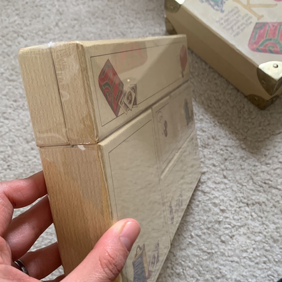 KEEPSAKES box with handle and 5 separate boxes insert - Picture 8 of 8